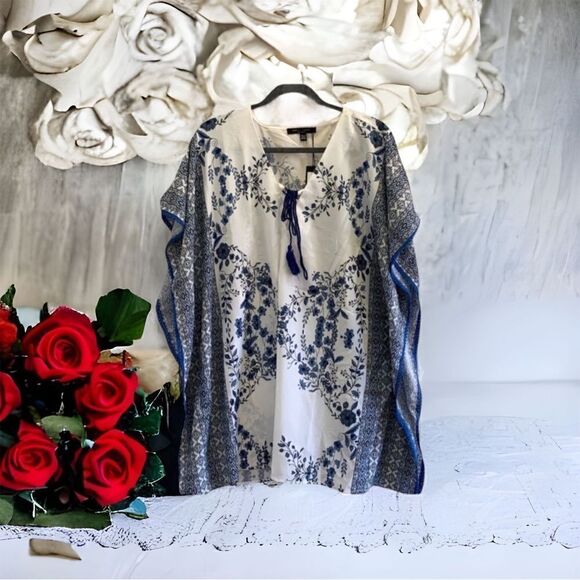 Romeo & Juliet Couture Kaftan Tunic One Size NWT - Picture 1 of 6